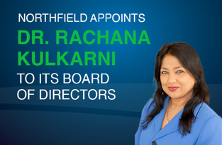 Northfield Bancorp, Inc. Announces the Appointment of Dr. Rachana A. Kulkarni to Its Board of Directors