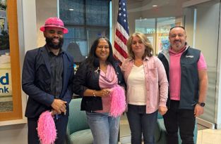 Northfield Bank hosts “Pink Out”, Gives Back for Breast Cancer Month