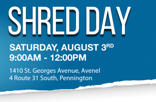 Free Community Shred Day - August 3rd